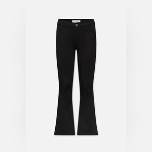 NEW - FRAME pants Le Crop Flare, Sateen noir